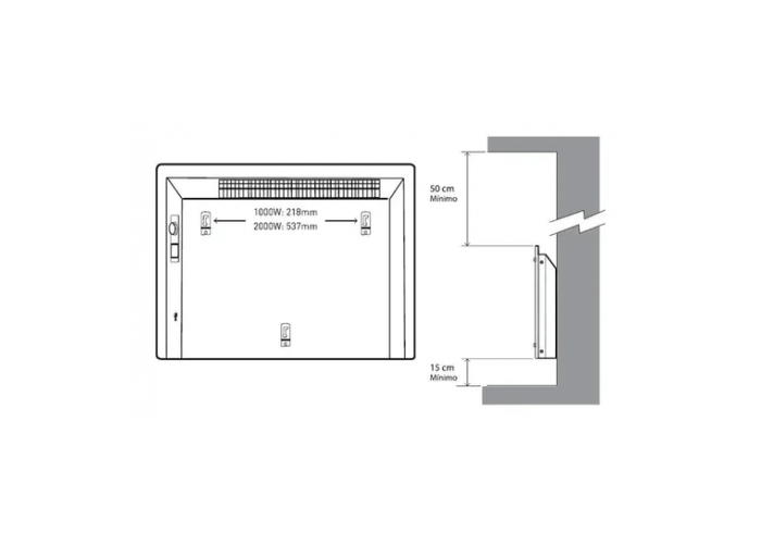 Vitroconvector vc20rn 2000w peabody