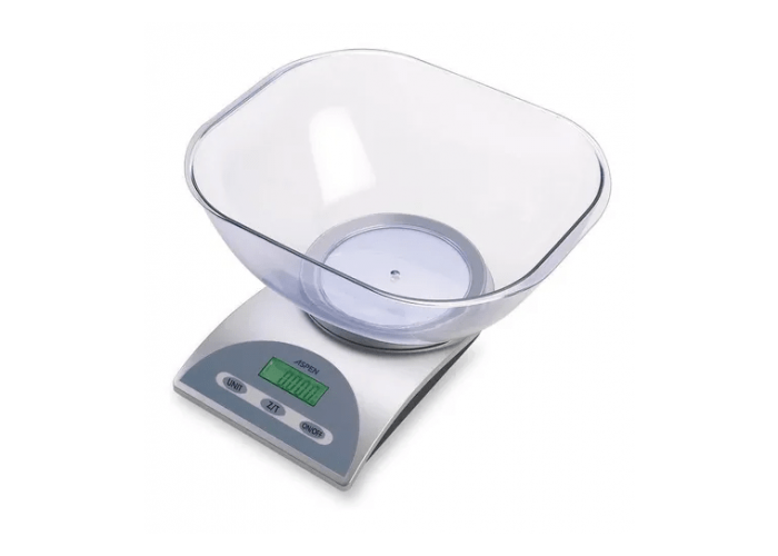 Balanza de cocina digital aspen bc 220 silver 3kg