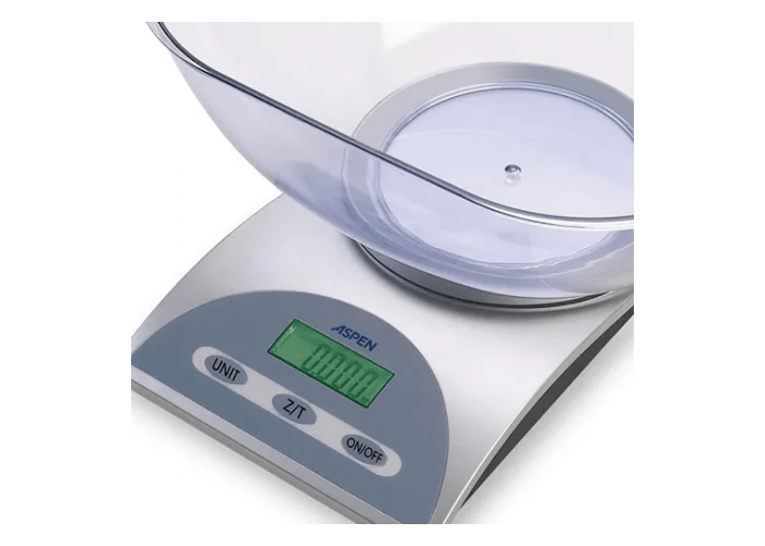 Balanza de cocina digital aspen bc 220 silver 3kg