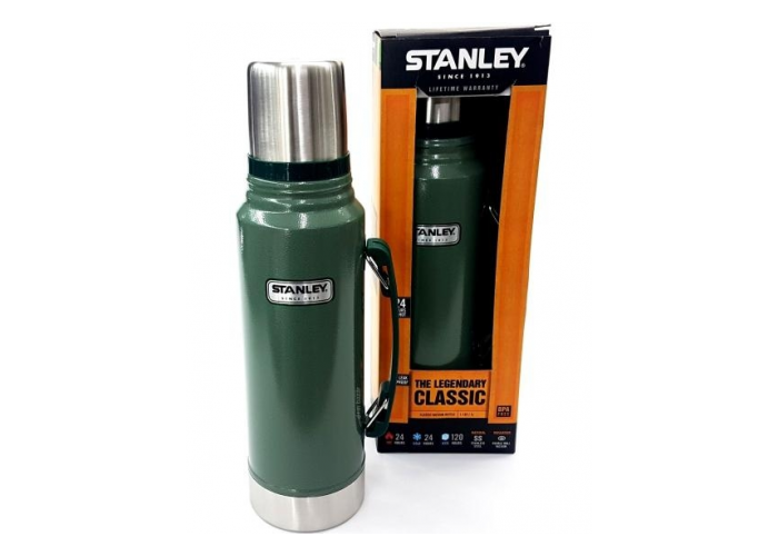 Termo de acero stanley 1lt c/tapon cebador