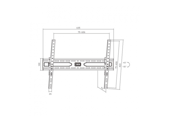 Soporte inclinable ob i37 32