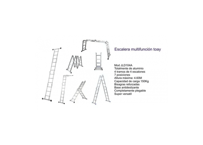 Escalera multifunc toay jld104a