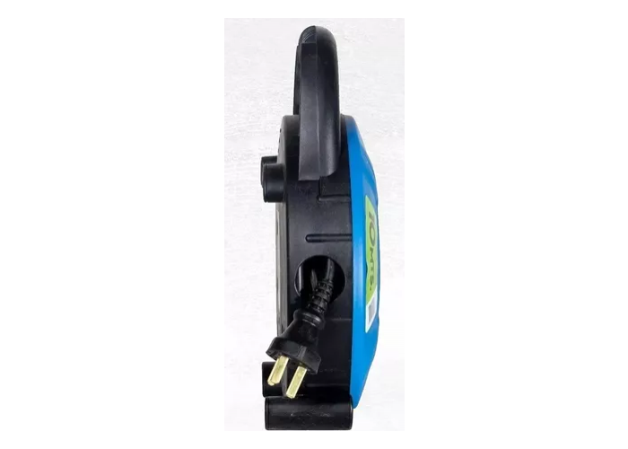 Alargue enrrollable 10 mts c/4 tomas indelplas