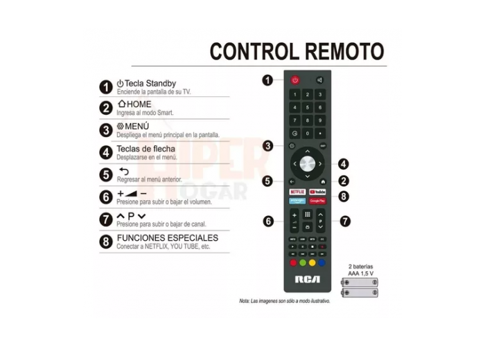 Tv smart 43