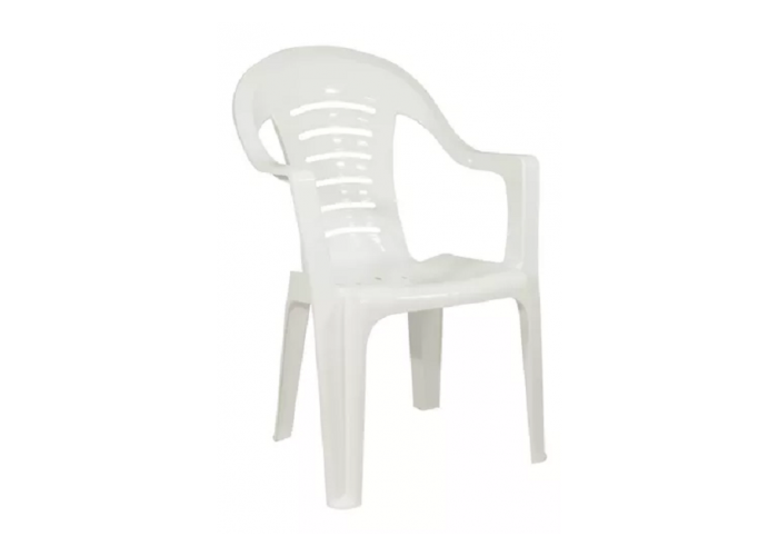 Sillon plastico malawi blanco