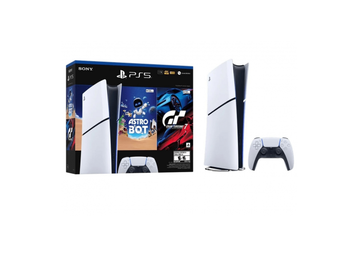 Play station ps5 (incluye 2 jgos y 1 joystick)