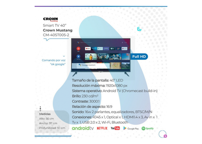 Tv smart 40