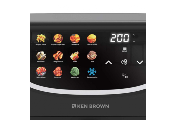 Freidora digital kenbraun kbaf-9000