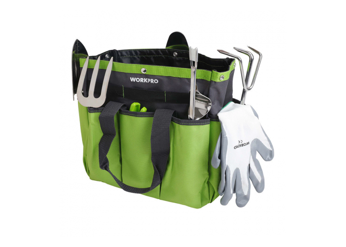 Set herramientas de jardin workpro 7 piezas w005016nt
