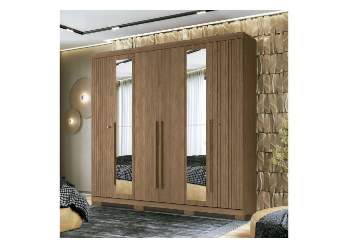 Ropero buruti 6 puertas (an2.30 x al2.19 x pr 46.3)