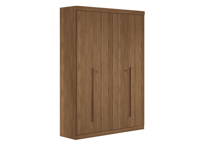 Ropero buruti 4 puertas c/espejo (al 2.20 x an 1.55 x pr 46.3)