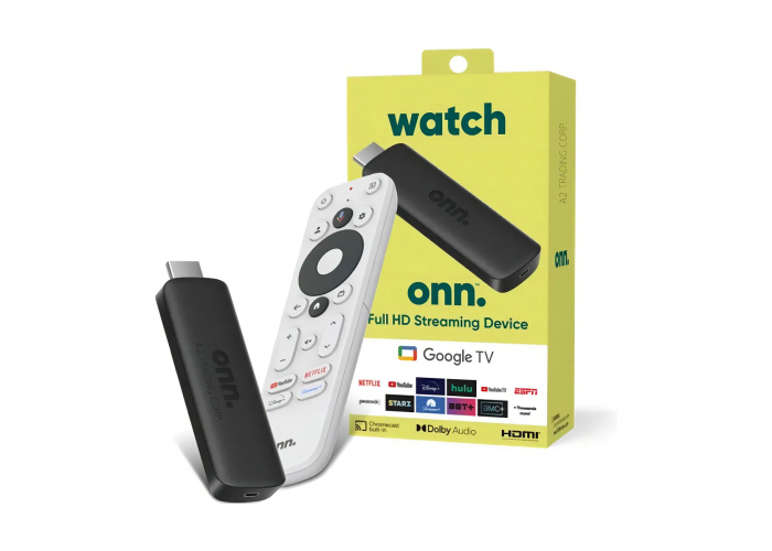 Chromecast tv onn streaming fhd-google