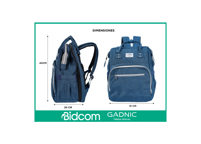 Mochila maternal gadnic moch 132a