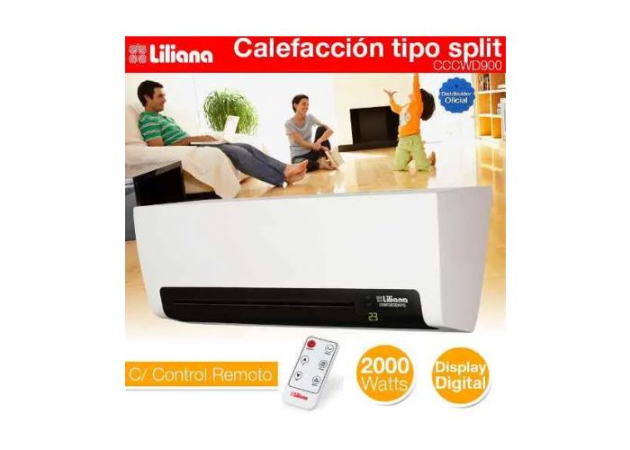 Caloventor liliana cwd 900 split (2000w)