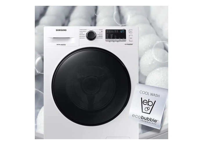 Lavarropas samsung  7 kg inverter saww70aa46bw