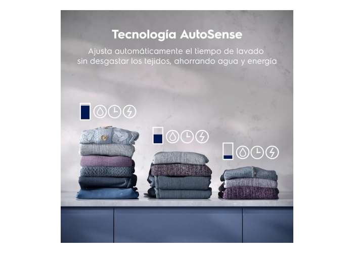 Lavarropa electrolux 8.5 kg plata elaf208s c/fron