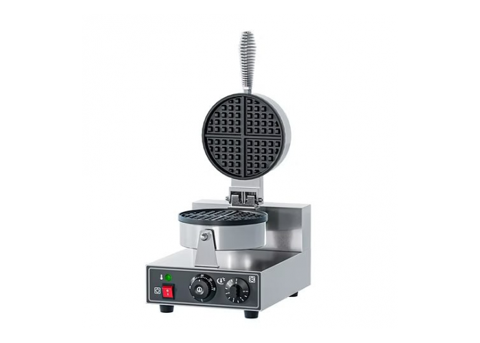 Waflera electrica simple redonda