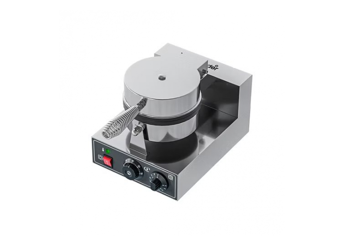 Waflera electrica simple redonda