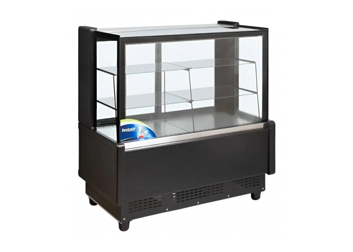Vitrina patisserie cupula recta 1400-r