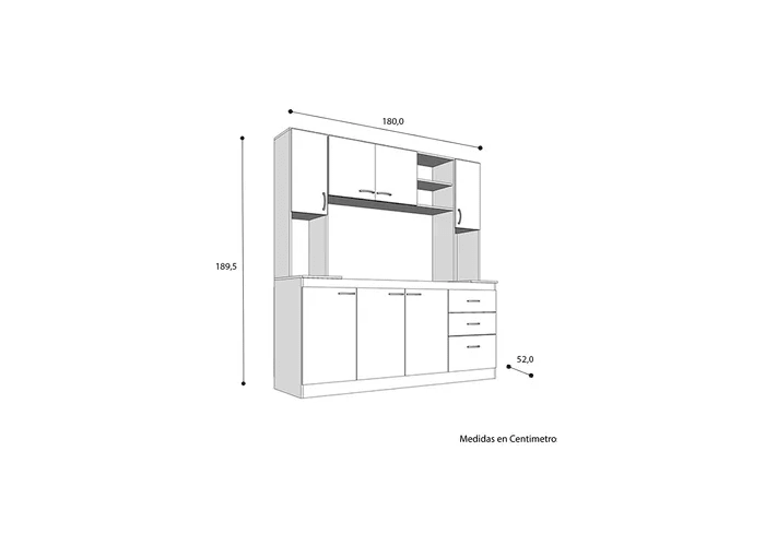 Kit de cocina integral new york