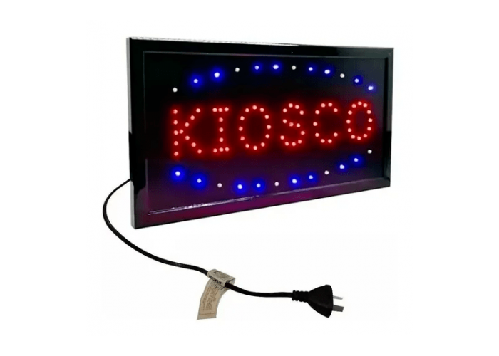 Cartel led luminoso