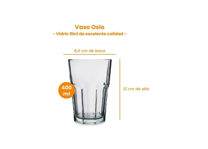 Six pack vaso oslo rigoleau- 400cc