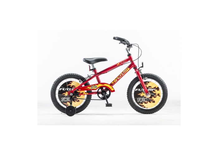 Bicicleta r.16 varon- bmx twin- con rueditas