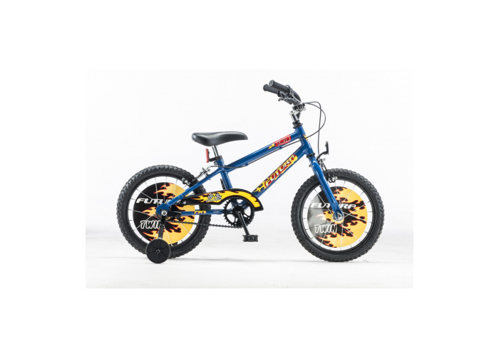 Bicicleta r.16 varon- bmx twin- con rueditas